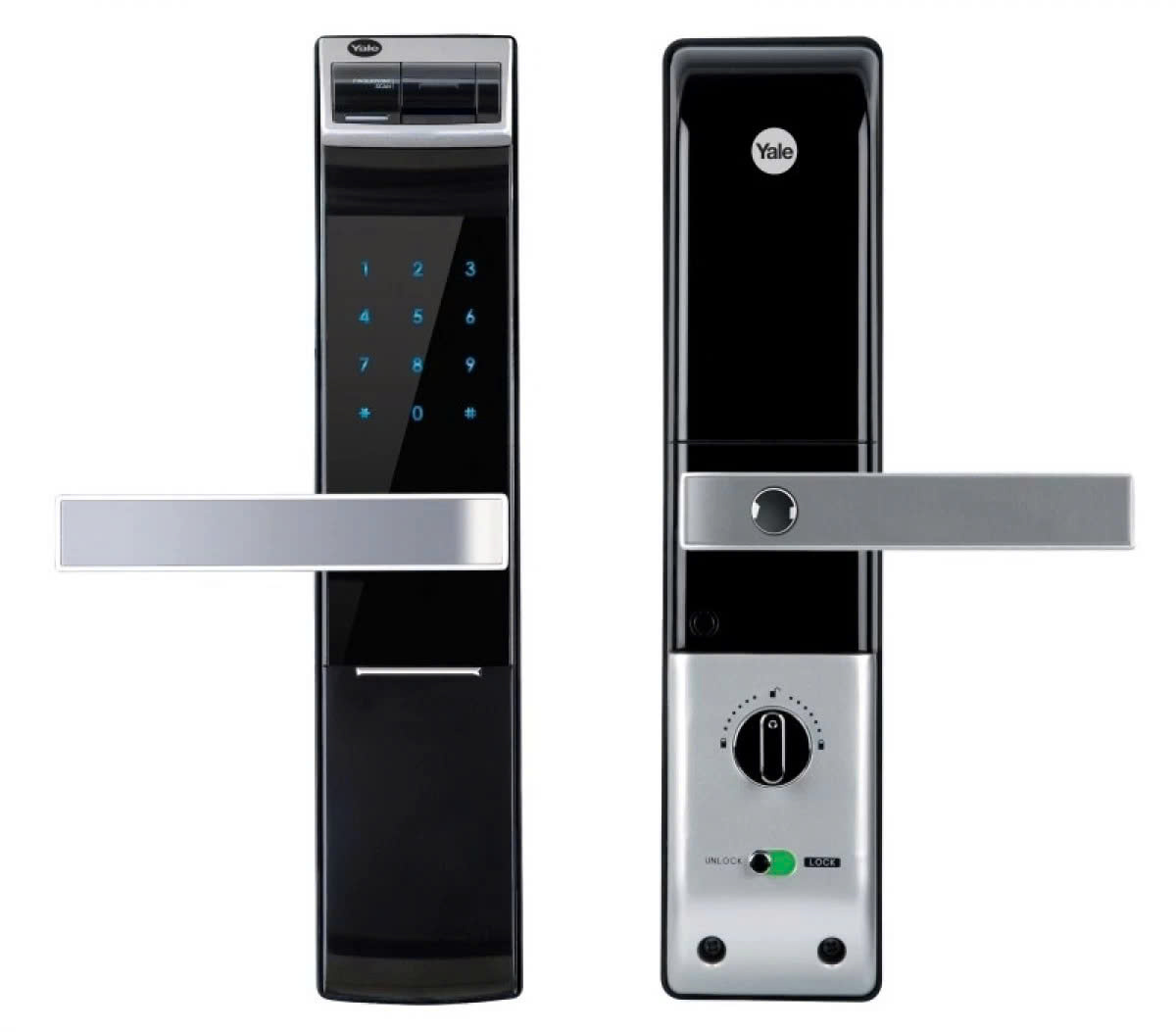 khóa cửa vân tay Yale